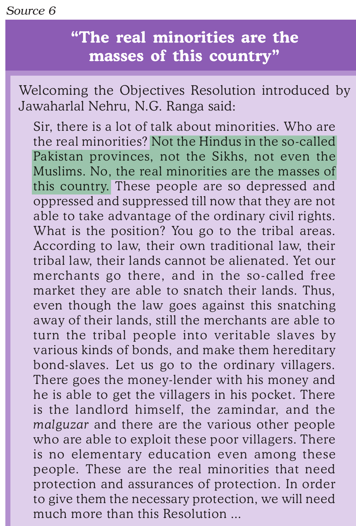 NCERT extract