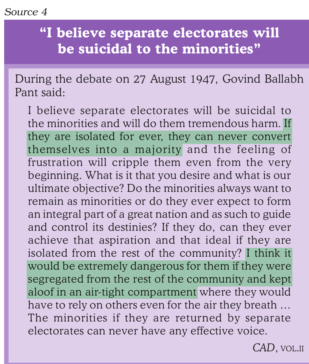 NCERT extract