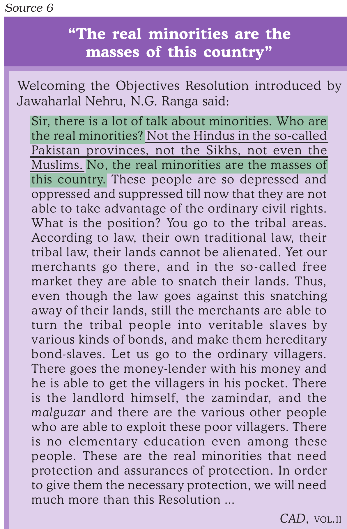 NCERT extract