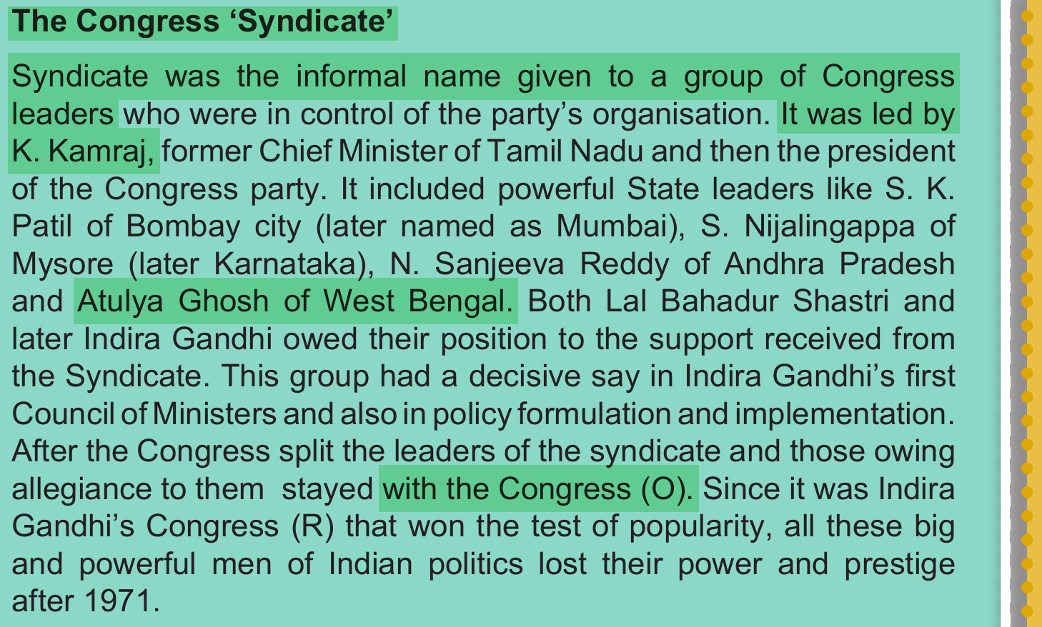 NCERT extract