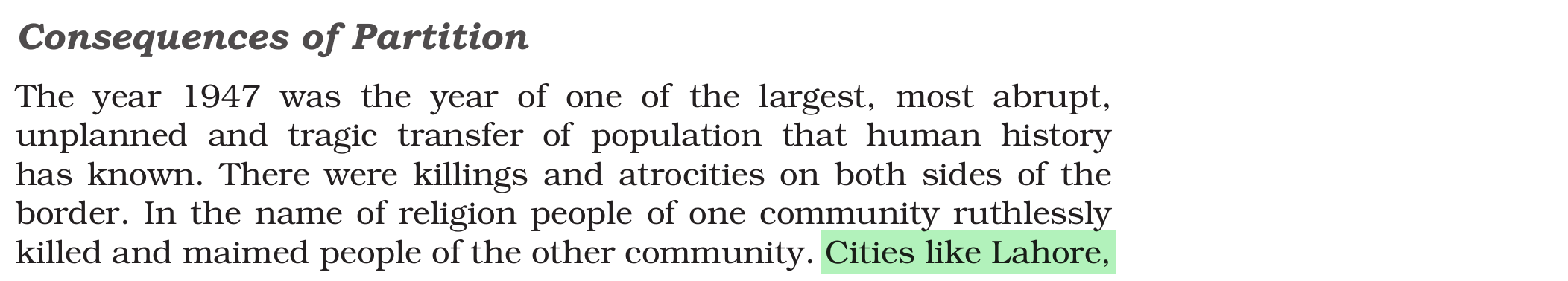 NCERT extract