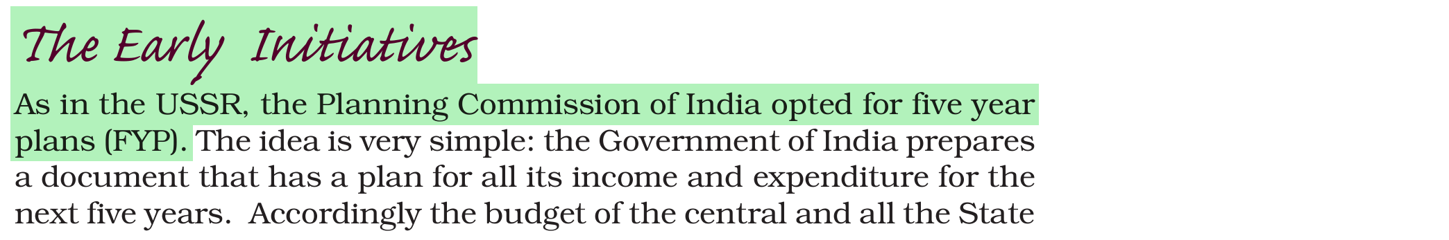 NCERT extract