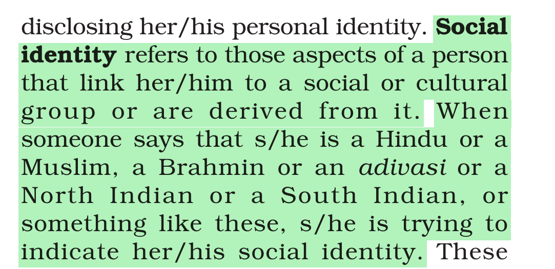 NCERT extract