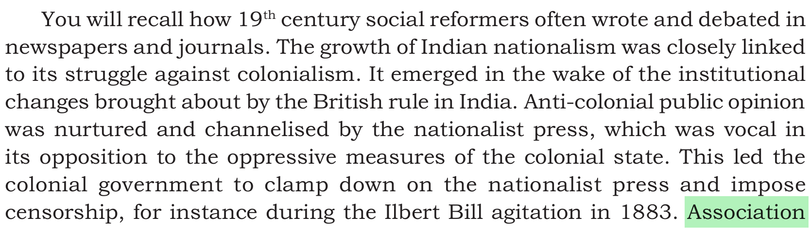 NCERT extract