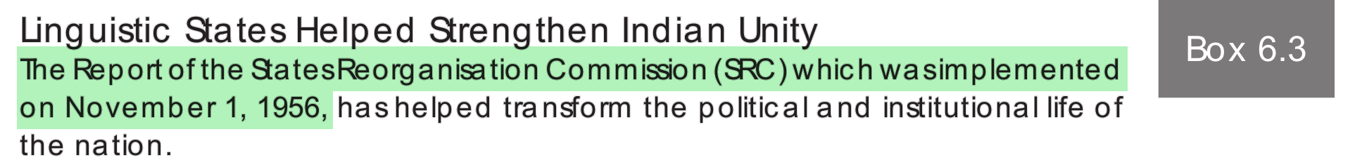 NCERT extract